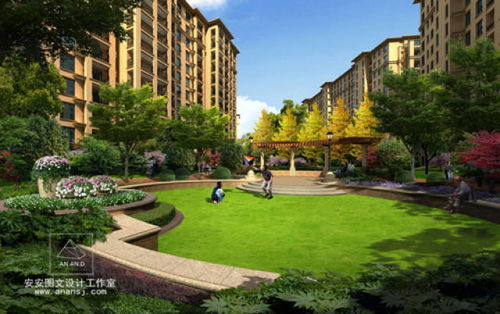 打造理想庭院 真實(shí)園林景觀效果圖在建筑工程設(shè)計中的關(guān)鍵作用